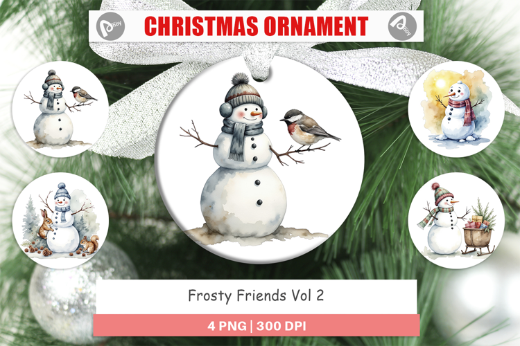 Ornament Frosty Friends