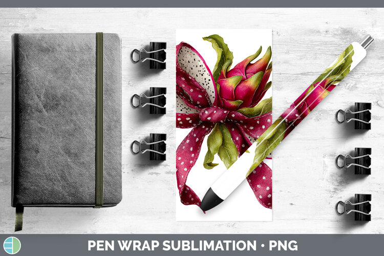 GorgeousFruit Bows Pen Wrap design.