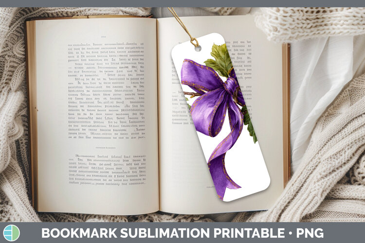 GorgeousFruit Bows Bookmark design.