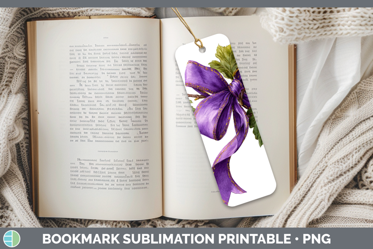 Fruit Bows Figs Bookmark Sublimation Printable Designs