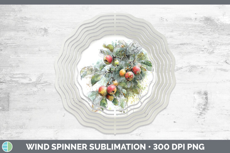 GorgeousFruit Sketch Wind Spinner design.