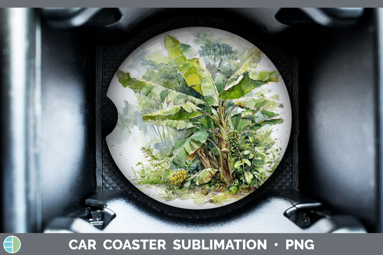 Car Coaster Sublimation Designs