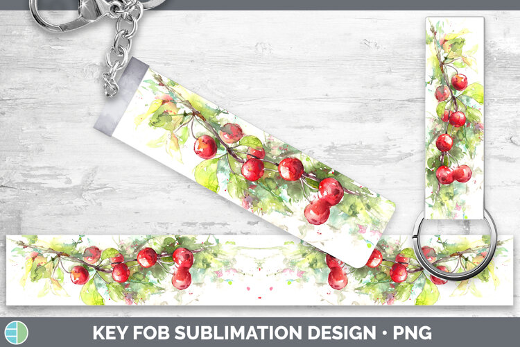 GorgeousFruit Sketch Key Fob design.