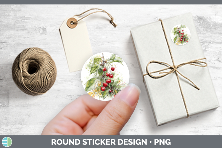 Cherry Fruit Sketch Stickers Design