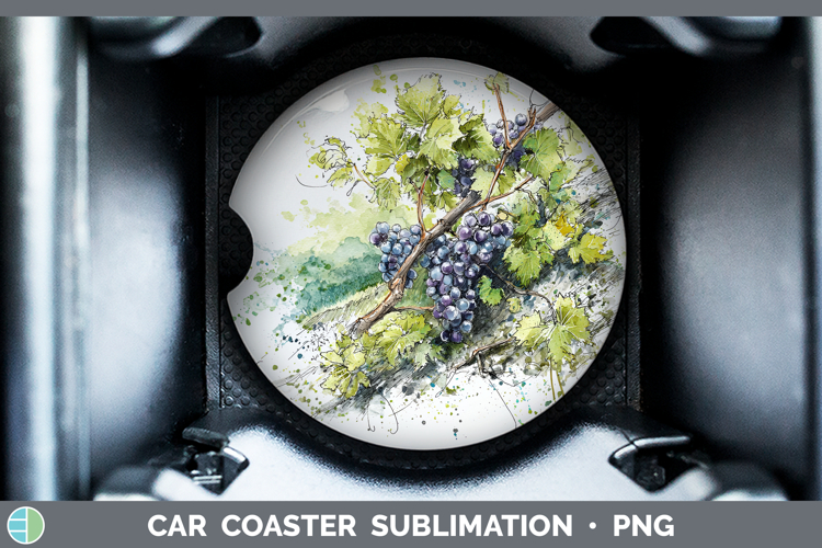Car Coaster Sublimation Designs Image 24