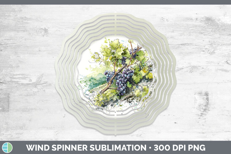 GorgeousFruit Sketch Wind Spinner design.