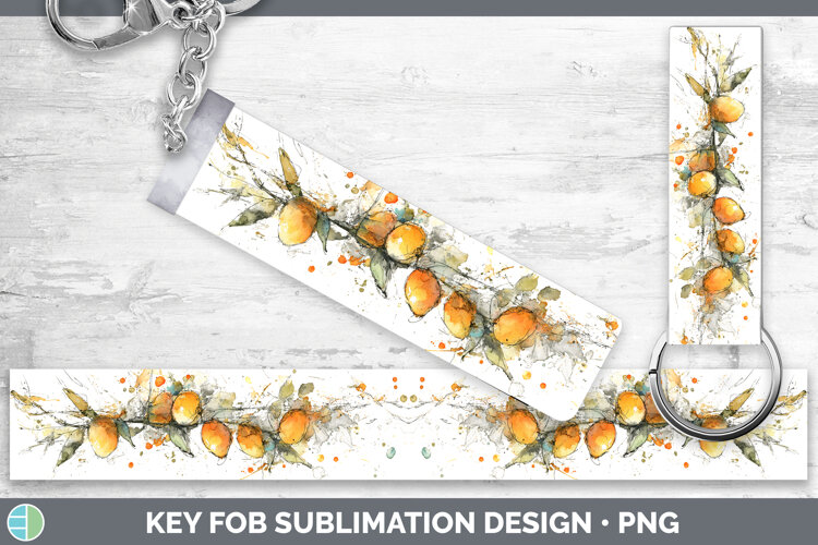 GorgeousFruit Sketch Key Fob design.