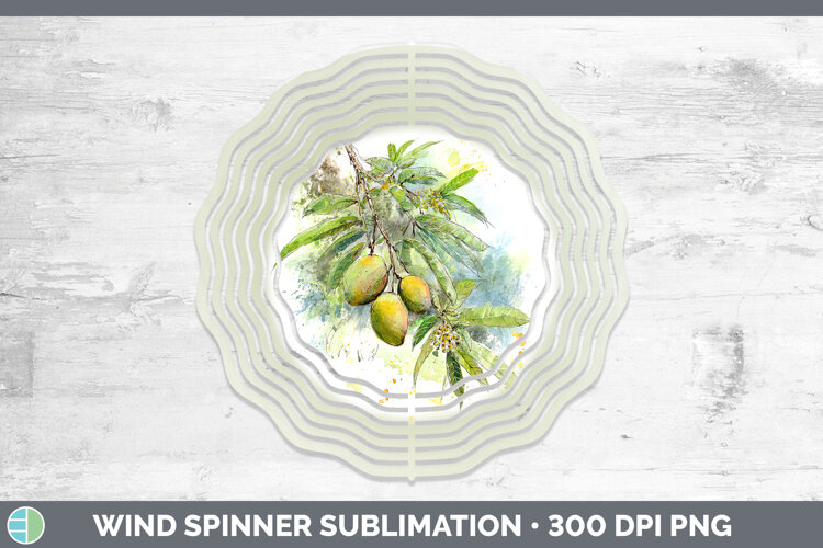 GorgeousFruit Sketch Wind Spinner design.