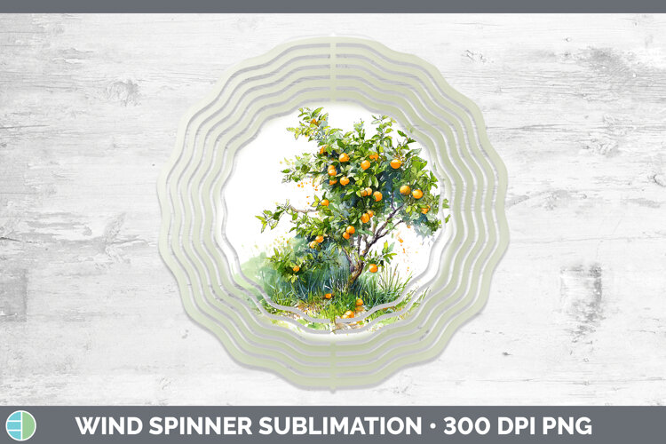 GorgeousFruit Sketch Wind Spinner design.