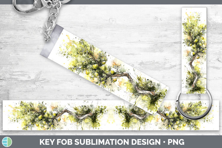 GorgeousFruit Sketch Key Fob design.