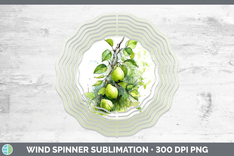 GorgeousFruit Sketch Wind Spinner design.