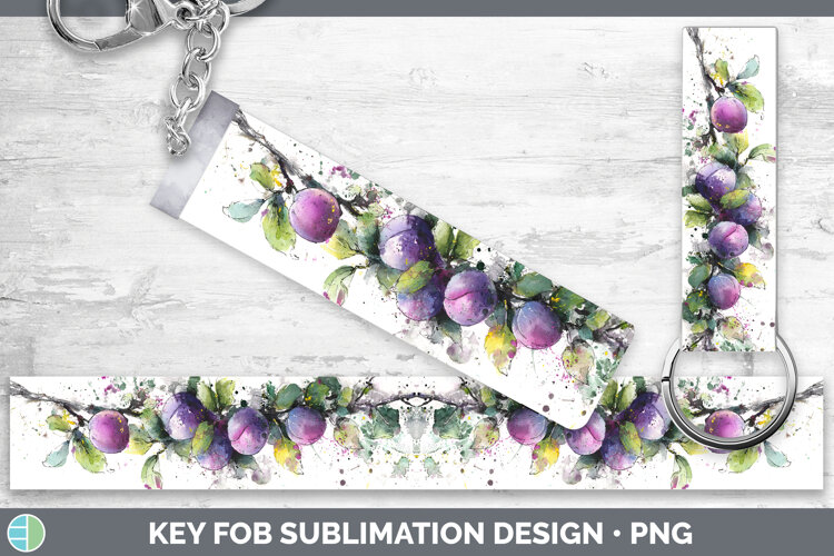 GorgeousFruit Sketch Key Fob design.