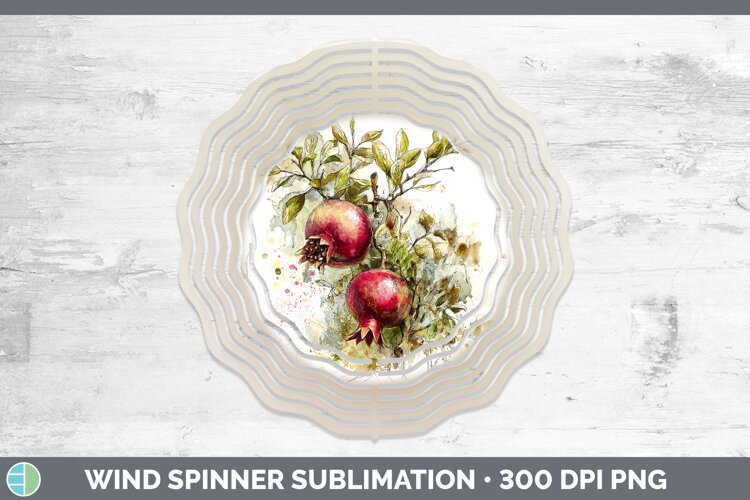 GorgeousFruit Sketch Wind Spinner design.