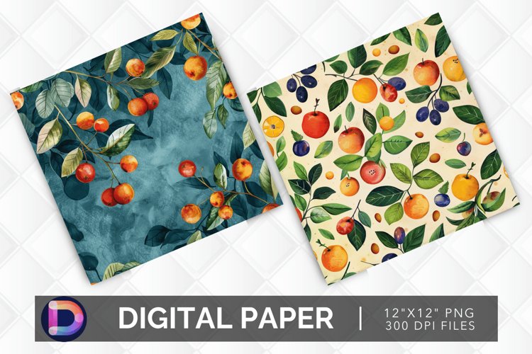Watercolor Leaves Clipart Image 10