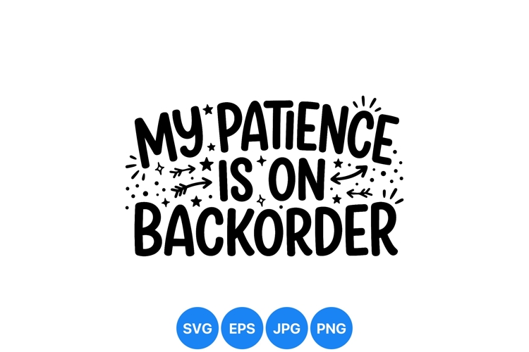 Funny Quote Typography SVG for Craft Projects