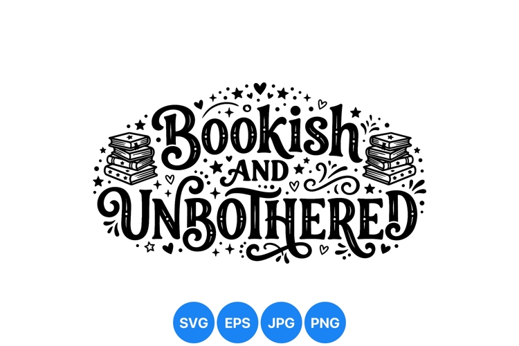 Bookish Svg Image 22
