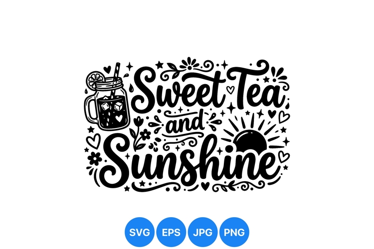 Black And White Sunshine Clipart Image 11