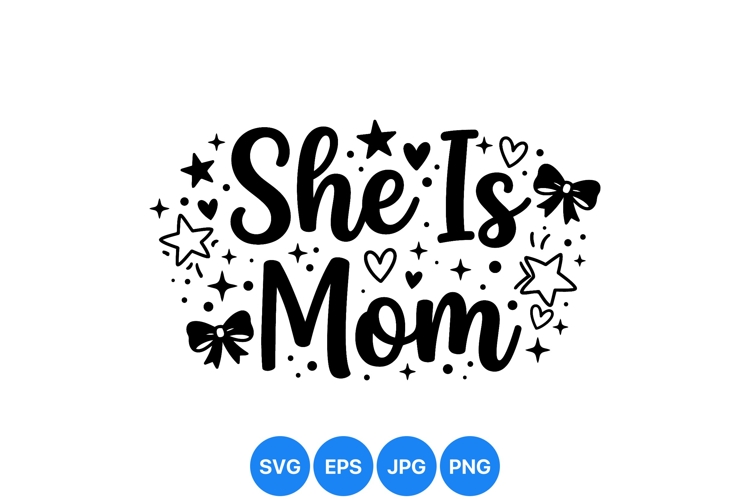 Heart Mom Svg