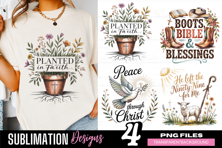 Christian Faith Quote PNG ,this house loves and serves, moun