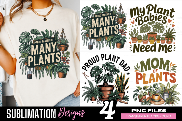 proud plant mom, plant mom png, plant babies png, gardening