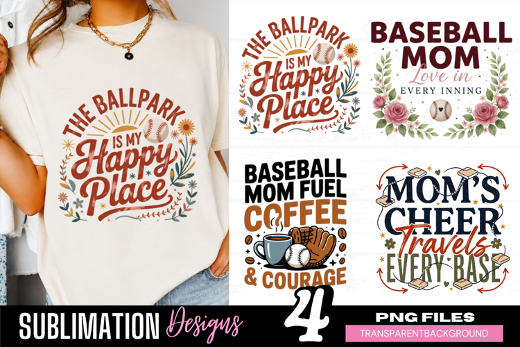 ballpark happy place, baseball mom png, baseball mama png,