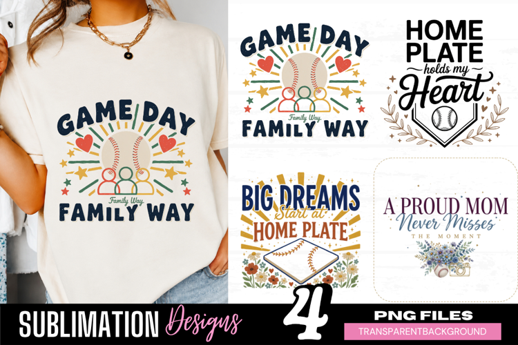 game day baseball, baseball mom png, baseball mama png, home