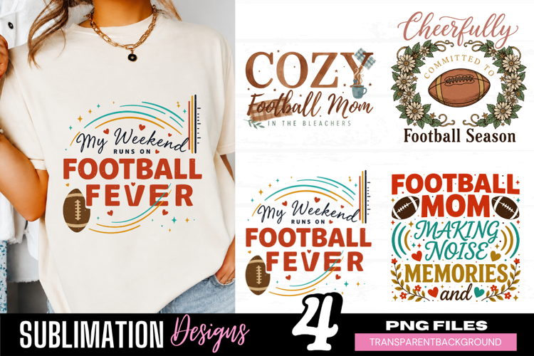 my weekend is in football fever, football mom png, sports
