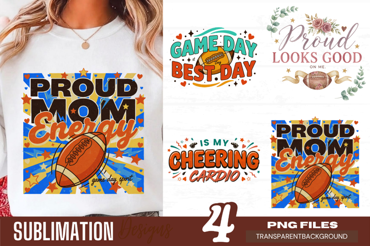 proud mom energy, football mom png, sports mom png, football