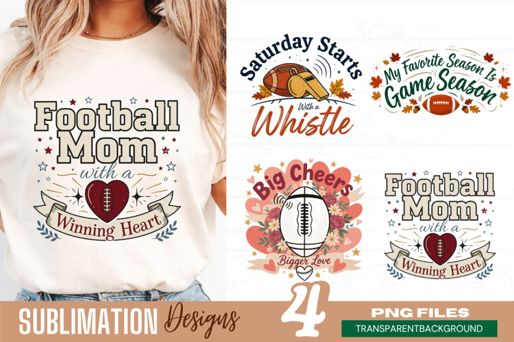football mom knowing your worth, football mom png, sports