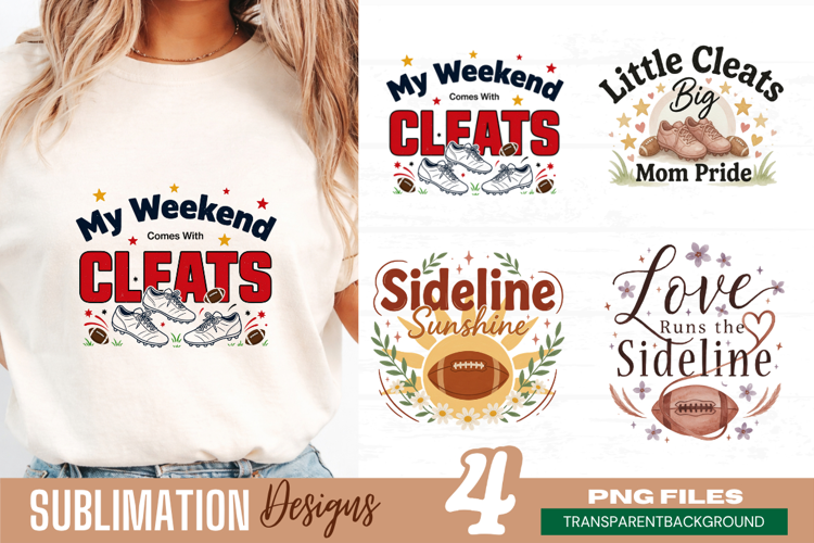 my weekend belongs to cleats, football mom png, sports mom