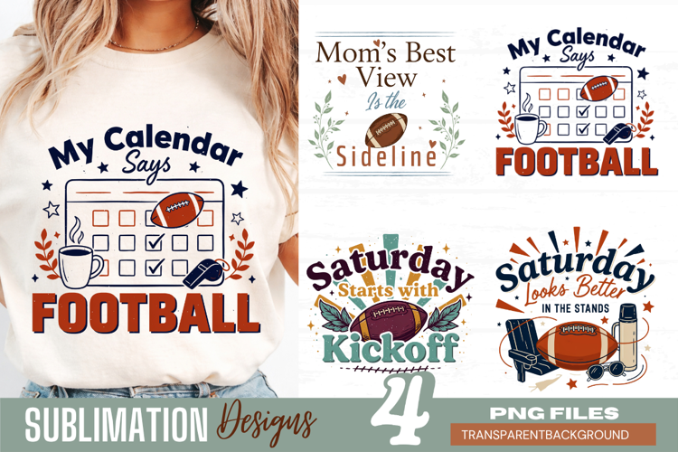 my calendar says football, football mom png, sports mom png