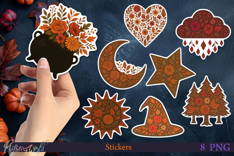 Fall Stickers | Magical Season | Autumn