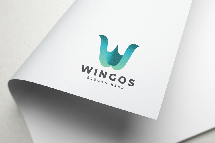 Wingos Letter W Logo