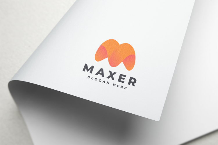 Maxer Abstract M Logo