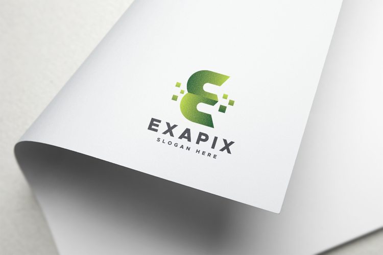 Exapix Digital E Logo