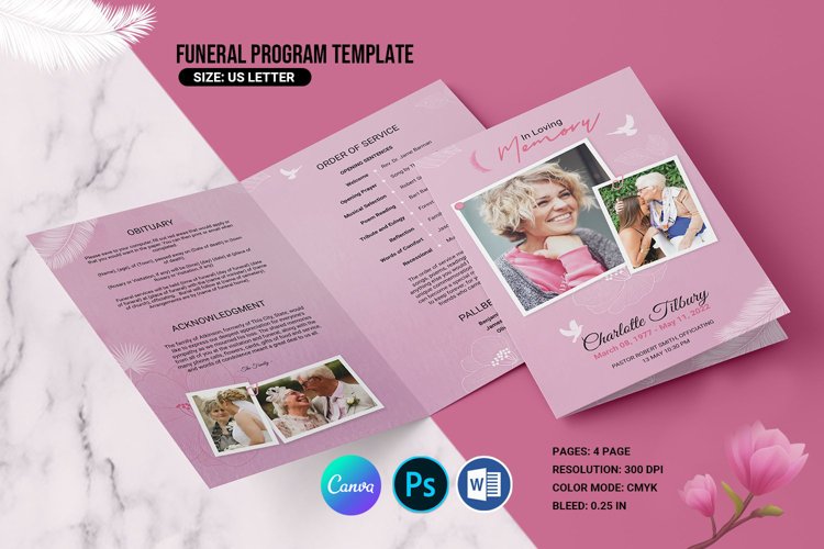 Obituary Template Image 4
