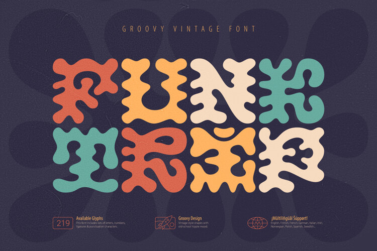 Funk Trip - Groovy Font example image 1