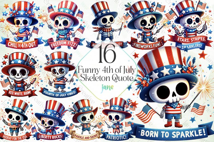 Skeleton Clipart Image 4