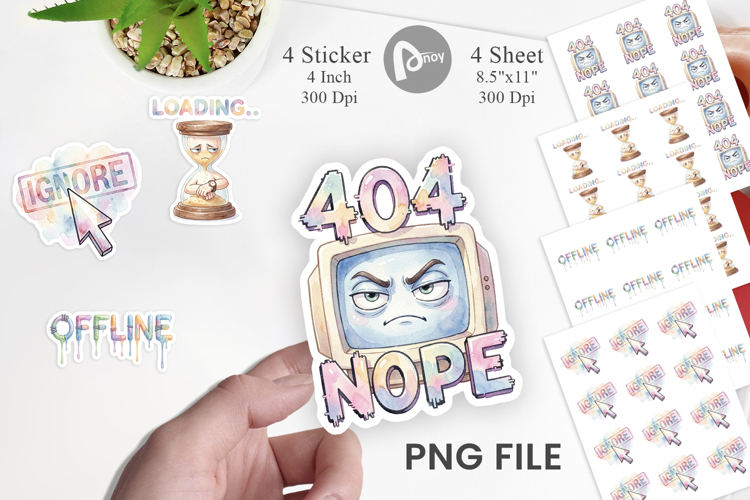 Funny 90s Tech Quotes Sticker