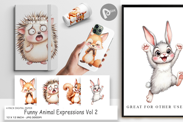 Funny Faces Clipart Image 3