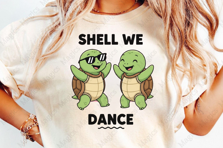 Shell We Dance Sublimation Design