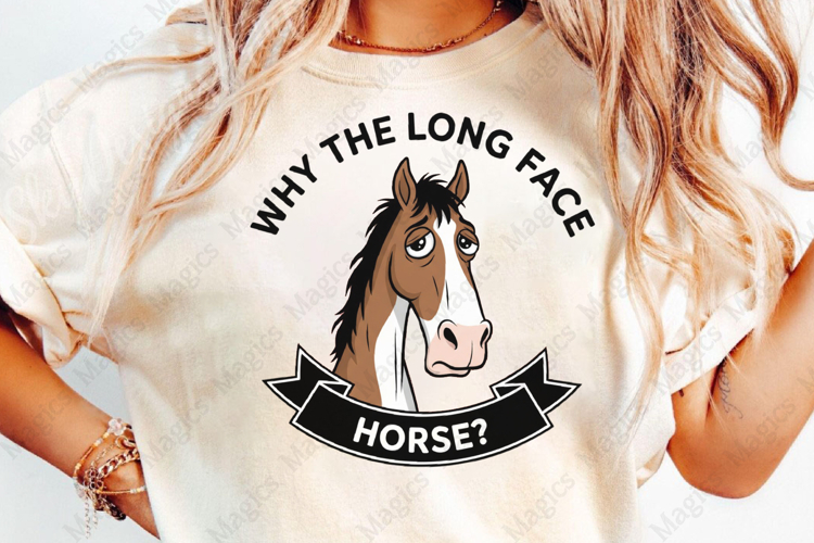 Why the Long Face, Horse Sublimation