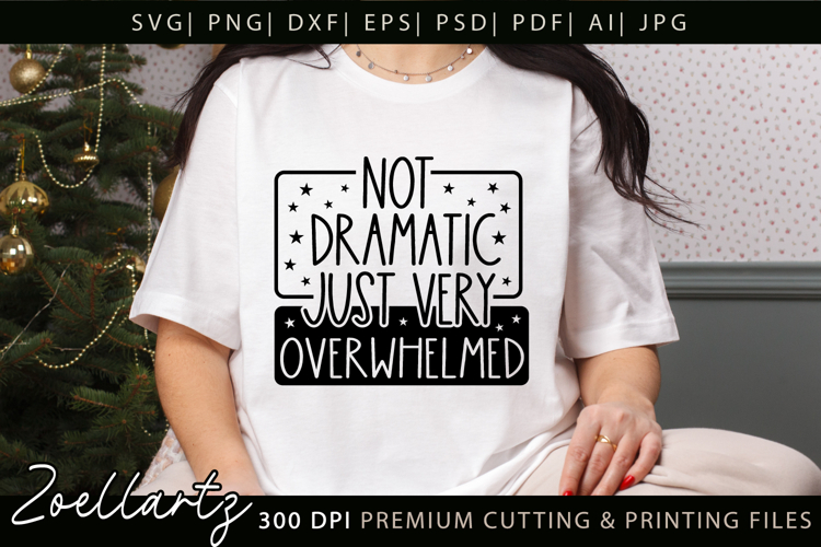 Funny Mental Health SVG Sarcastic Anxiety T-shirt Mug Design