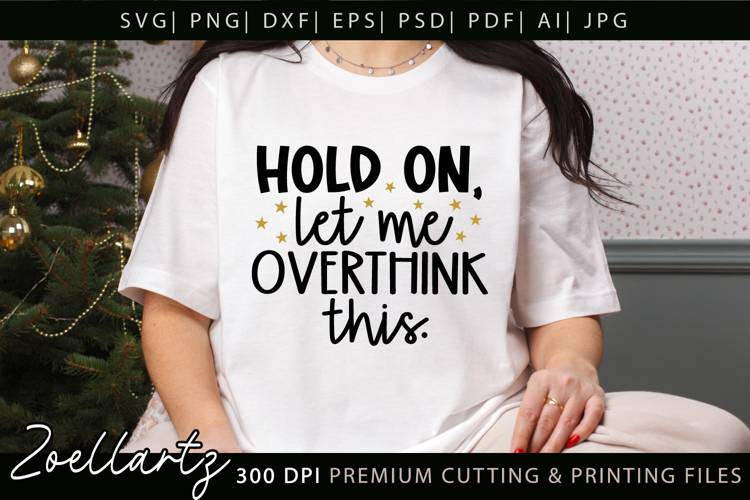 Funny Mental Health SVG Sarcastic Anxiety T-shirt Mug Design