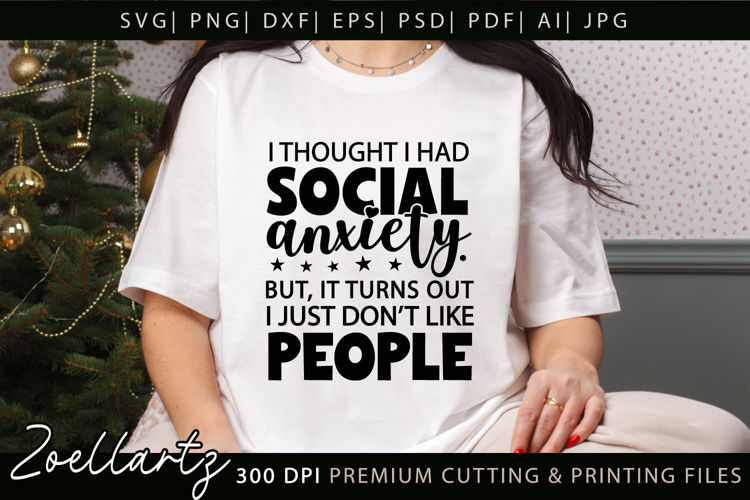 Sarcastic Mental Health SVG Funny Anxiety T-shirt Mug Design