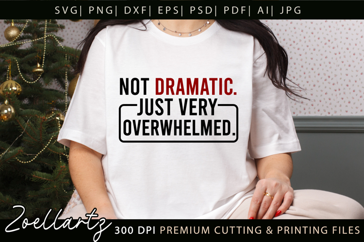 Funny Mental Health SVG Sarcastic Anxiety T-shirt Mug Design