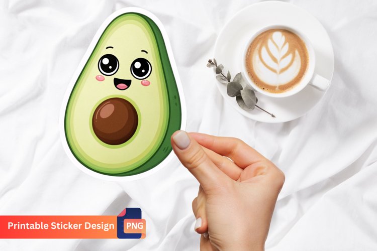 Avocado Clipart Image 16