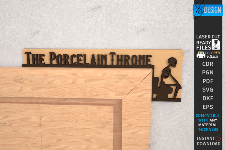 Bathroom Door Svg Image 16