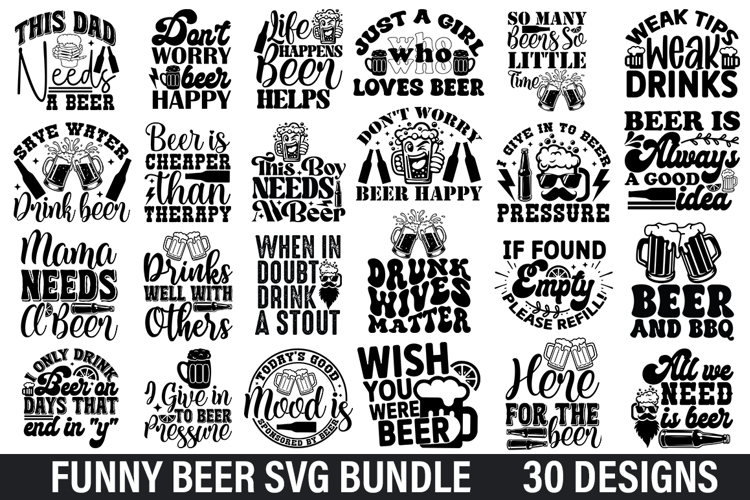 Beer Mug SVGs Image 3