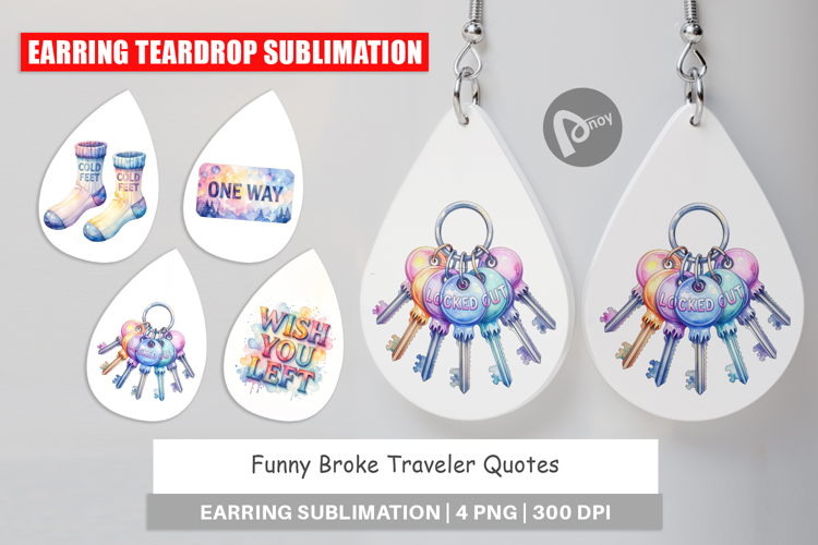 Earring Sublimation Designs Image 15